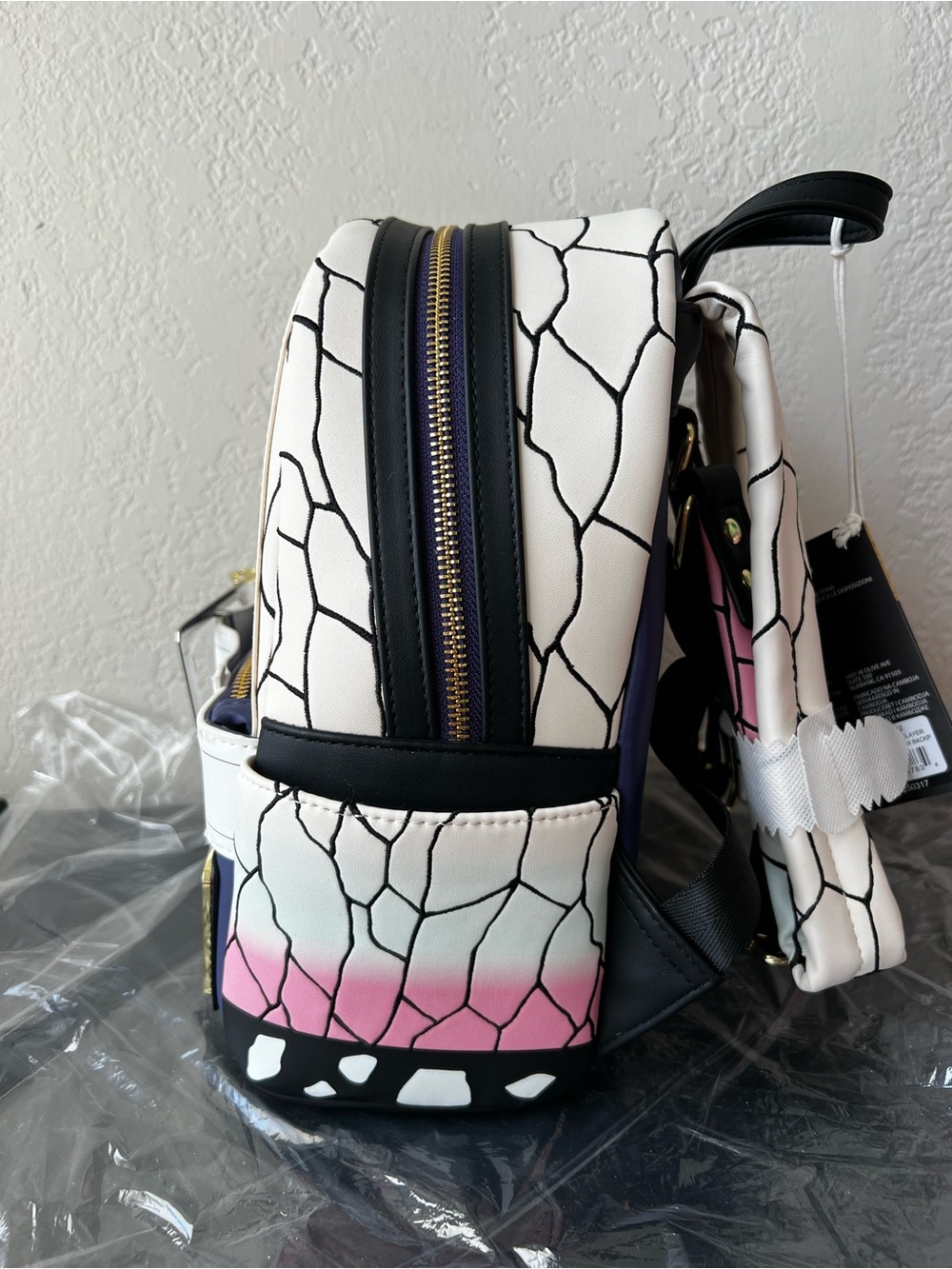 Loungefly x Demon Slayer Exclusive Shinobu Kocho Cosplay Mini Backpack - NWT - Picture 2 of 9